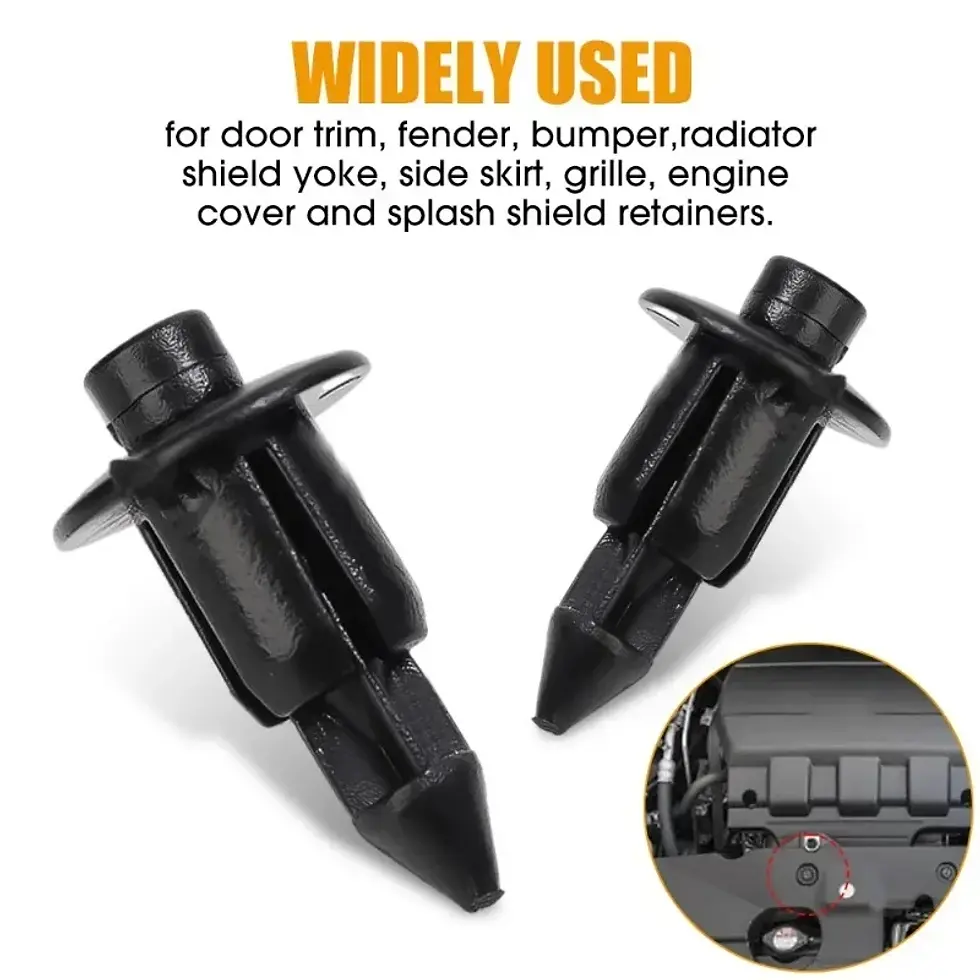 Thumbnail: Car Motorcycle Plastic Rivets Fairing Fasteners Expansion Screw Buckle Motorcycl