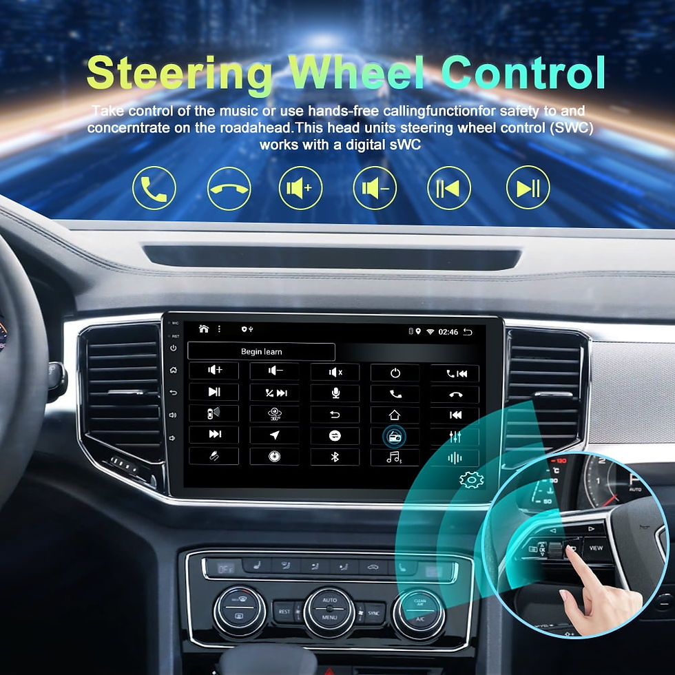 Thumbnail: For Chevrolet Silverado GMC Sierra 2014 2015 2016 2017 2018 Bluetooth Andro..
