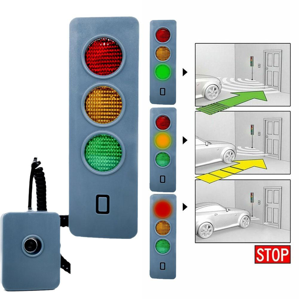 LED Parking Garage Safety Lights Traffic Alarms Automatic Parking Assist System