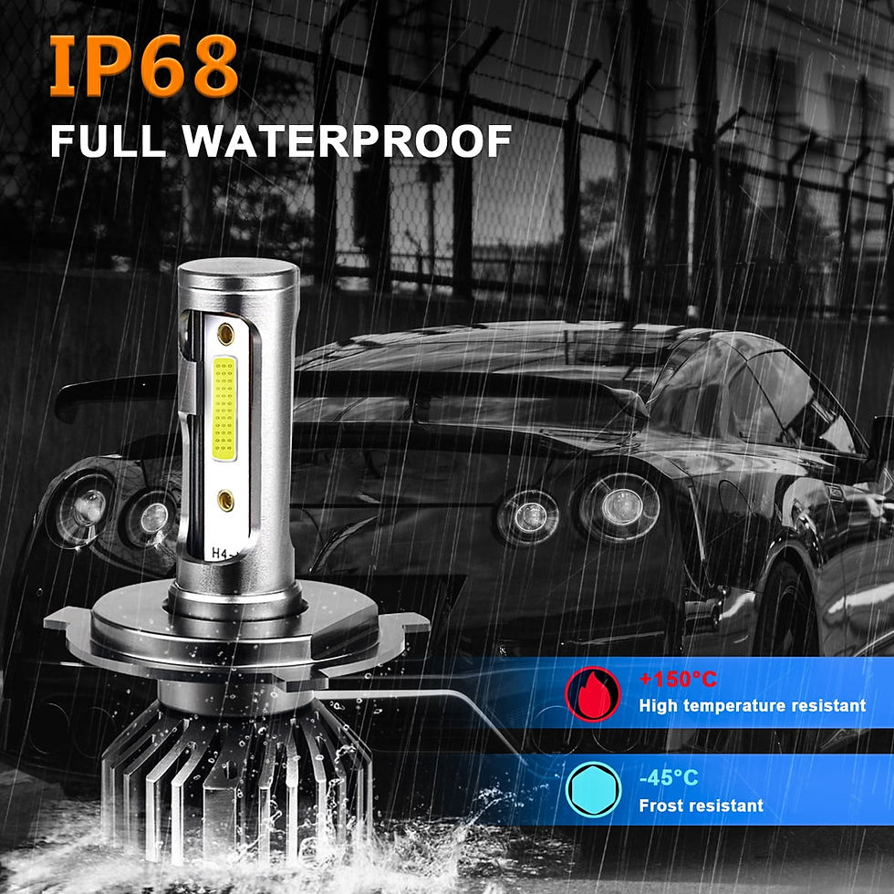 Thumbnail: For Toyota Prius 2004-2009 6000K Cool White LED Headlight High/Low Beam Bul..