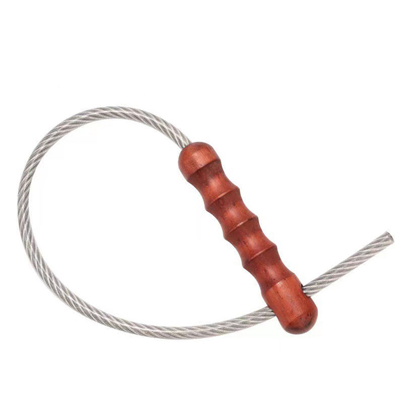 Thumbnail: Tactical Whip Wood Handle Emergency Tool Self Defense Aluminum Anti Skid Glass B