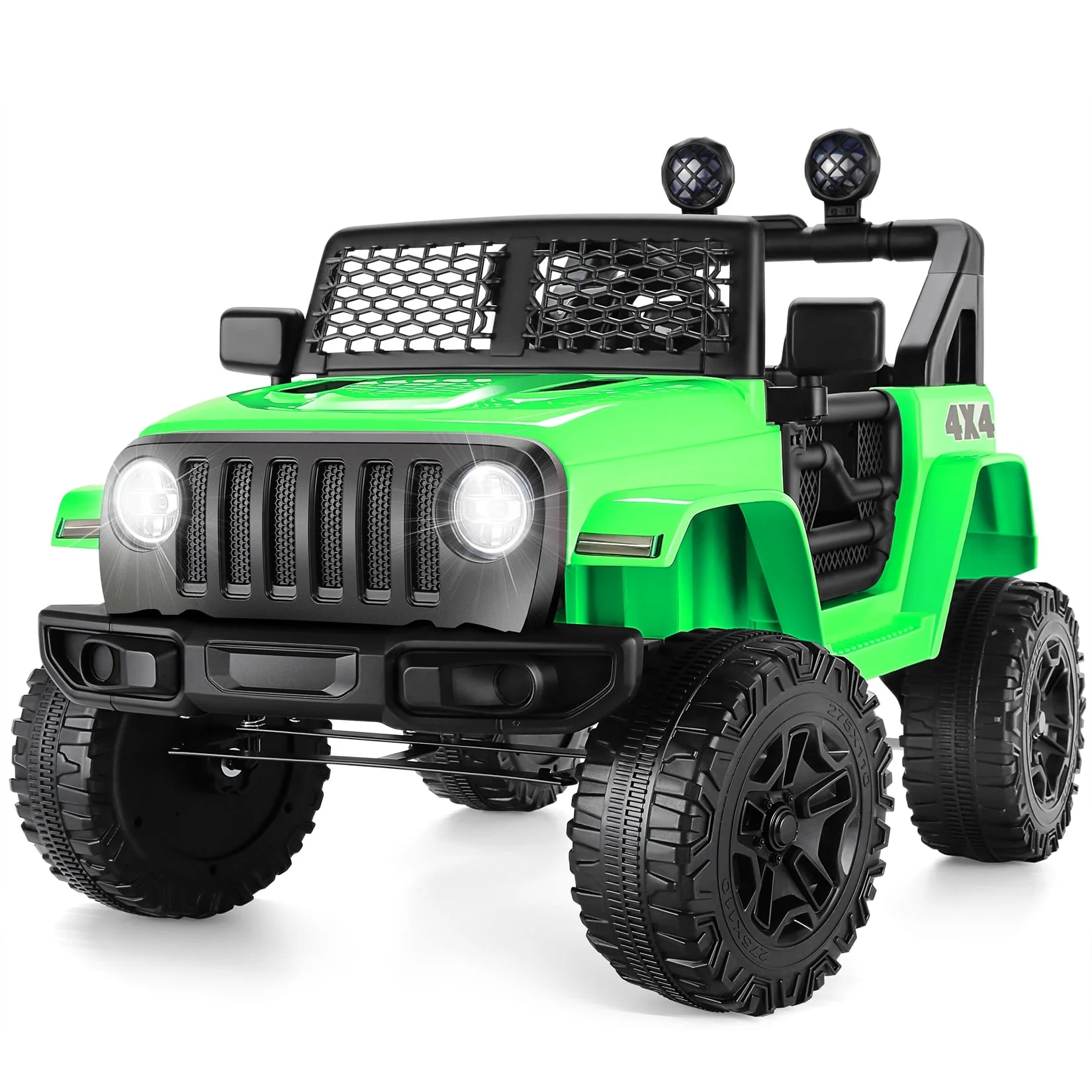 12V 7AH Kids Powered Ride on Truck Car with Parent Remote Control, Bluetooth Mus