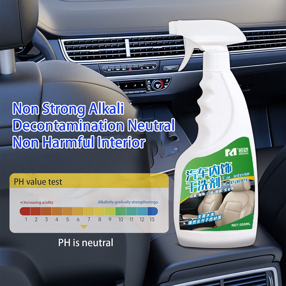 Thumbnail: lulshou Super Cleaner Effective Car Interior Cleaner Leather Car Seat Clean..
