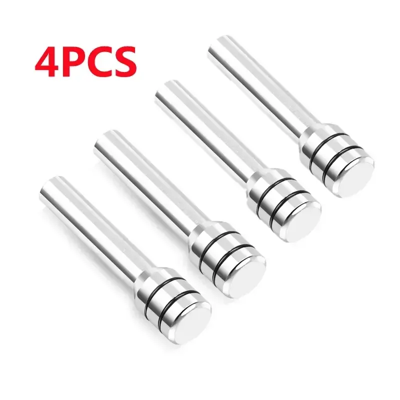 Thumbnail: 2/4Pcs Car Universal Alloy Door Lock Pins Lock Pin Screw Knob Inner Thread Car T