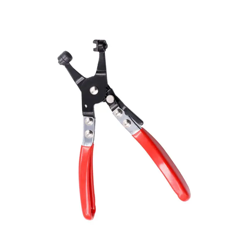 Thumbnail: Clamping Pliers Cable Type Flexible Wire Long Automotive Hose Clamp Straight Thr