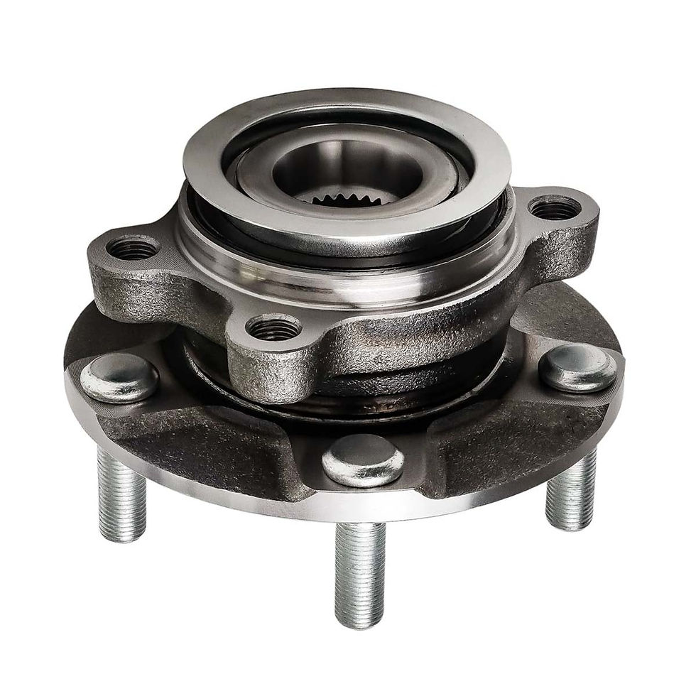 Thumbnail: AutoShack Front Wheel Hub Bearing Set of 2 Driver and Passenger Side Replac..