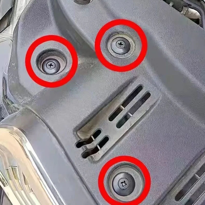 Thumbnail: 8mm/6mm Plastic Rivets Fasteners Screw Car Fender Bumper Screws Clips Rivets Aut