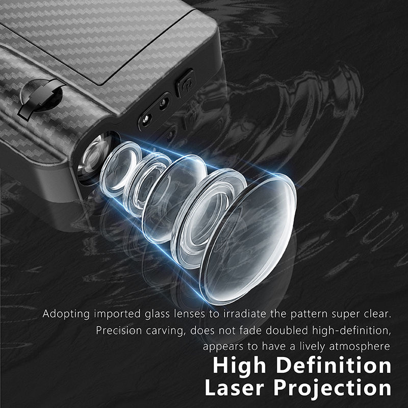 Thumbnail: LED Car Door Badge Light Projector Courtesy Welcome Luces Lamp For Fiat 500 500x