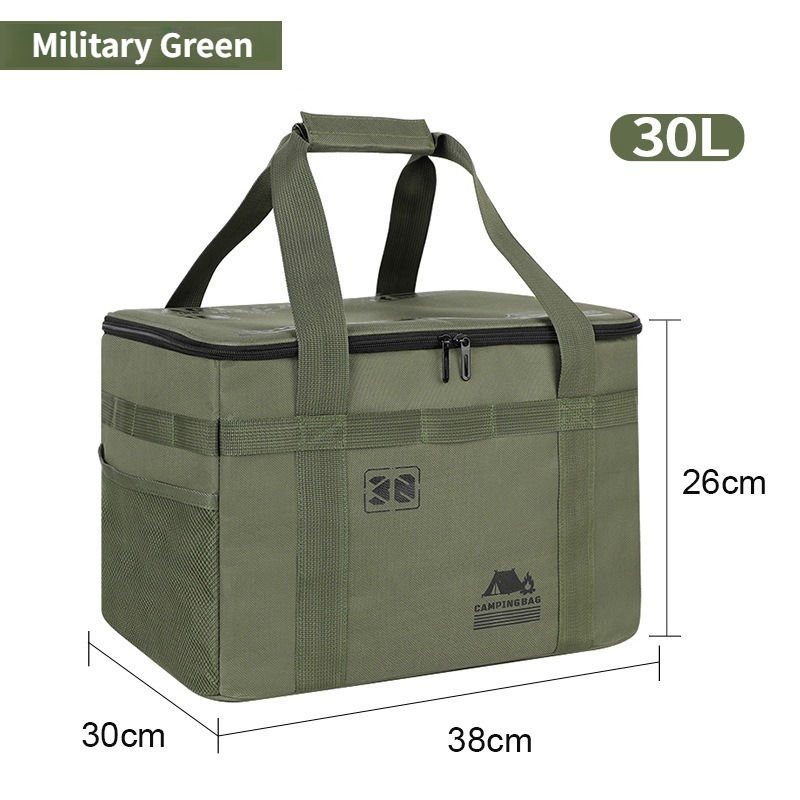 Thumbnail: Camping Storage Bag Large Capacity Waterproof Outdoor Picnic Cookware Organizer