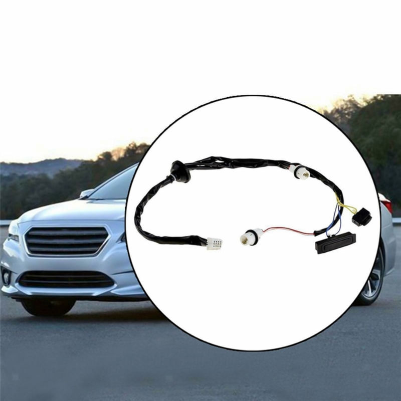 Thumbnail: Rear Trunk Handle Outside Release Opening Button Boot Assy Tailgate Fits X-trail