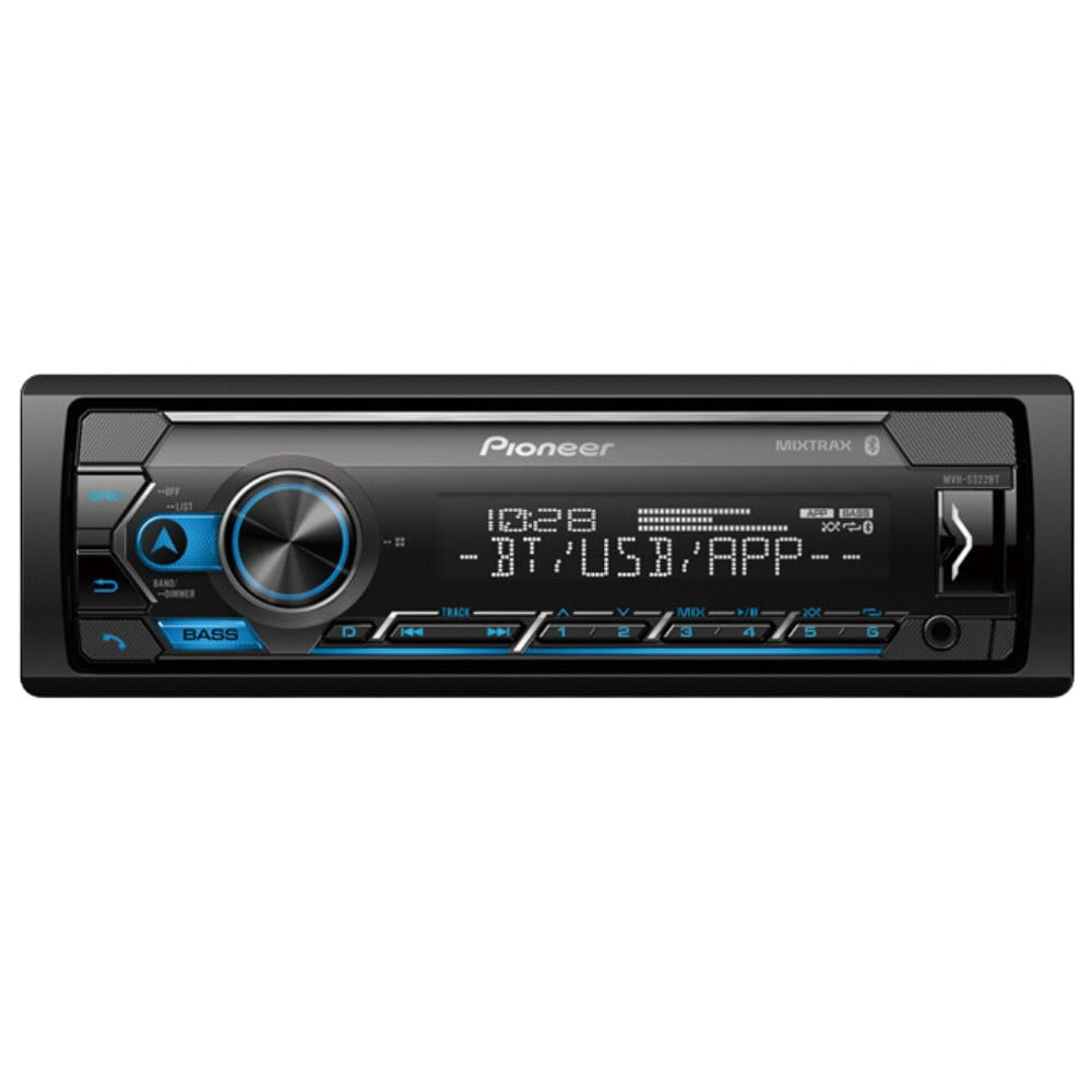 Restored Pioneer MVH-S322BT: Alexa, Bluetooth, Smart Sync (Refurbished)