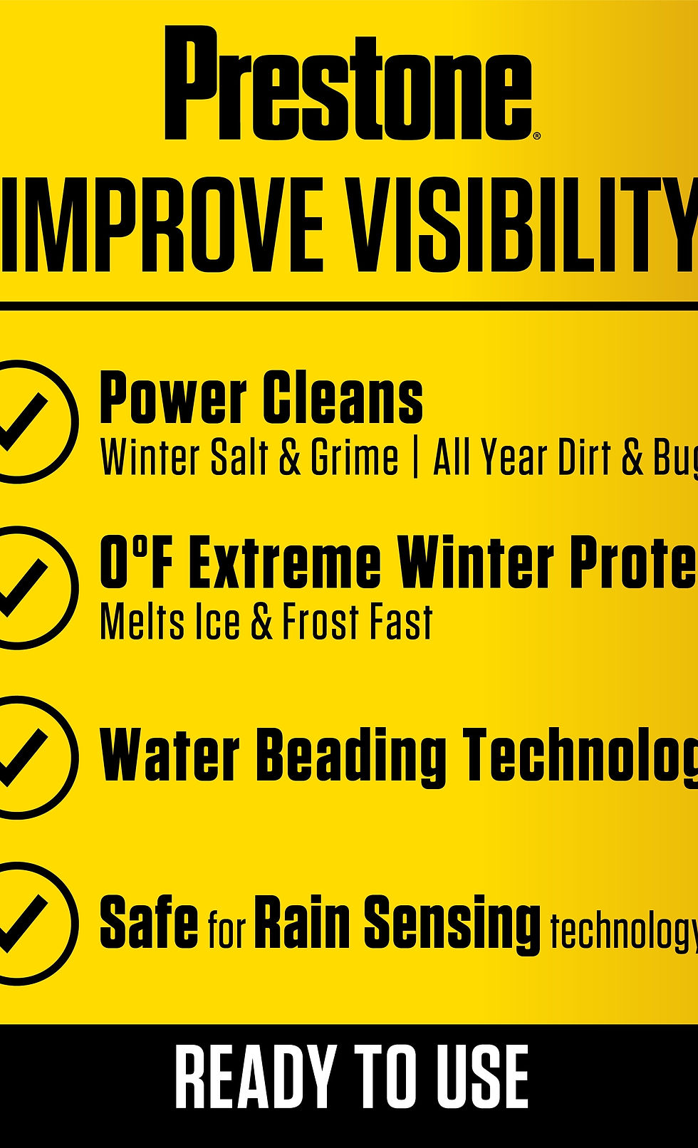 Thumbnail: Prestone Deluxe Windshield Washer Fluid