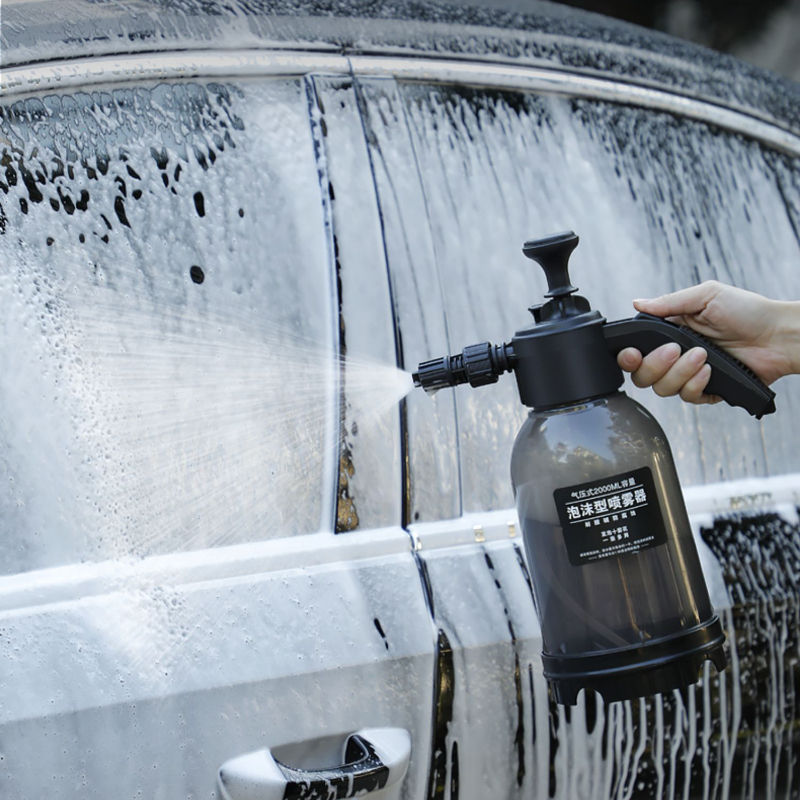 2L car wash water gun car wash foam spray can pressurized dense foam there are t