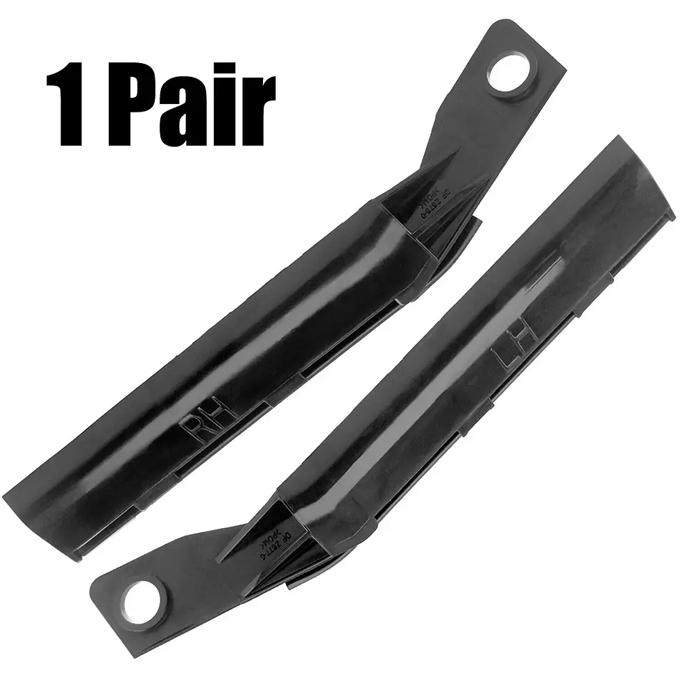 Thumbnail: 1 Pair Front Bumper Side Bracket Support Spacer For Nissan For Tiida 2005-10 Car