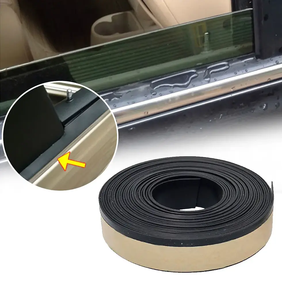Thumbnail: Car Window Waterproof Protector Seal Weatherstrip Edge Trim for Car Door Glass W