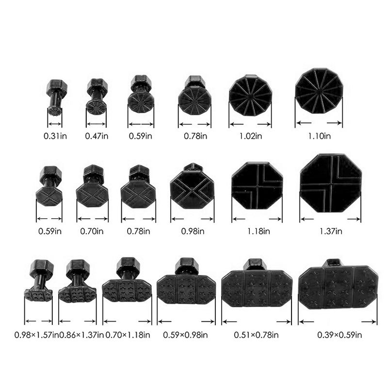 Thumbnail: 1 Set Car Dent Repair Kit Universal Car Paintless Dent Puller Bridge Lifter Tool