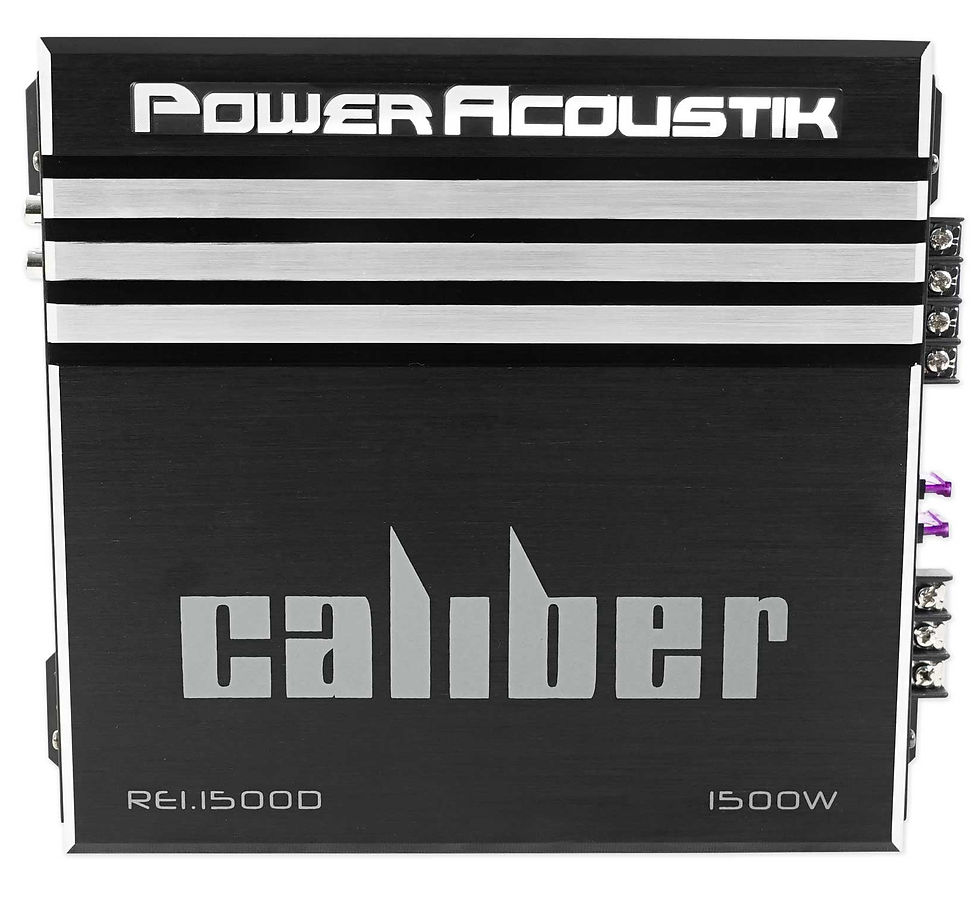 Thumbnail: Power Acoustik RE1-1500D 1500 Watt Mono Amplifier Car Audio Amp+Wire Kit