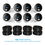 Thumbnail: Night Owl Security Camera System CCTV, 8 Channel Bluetooth DVR with 1TB Har..