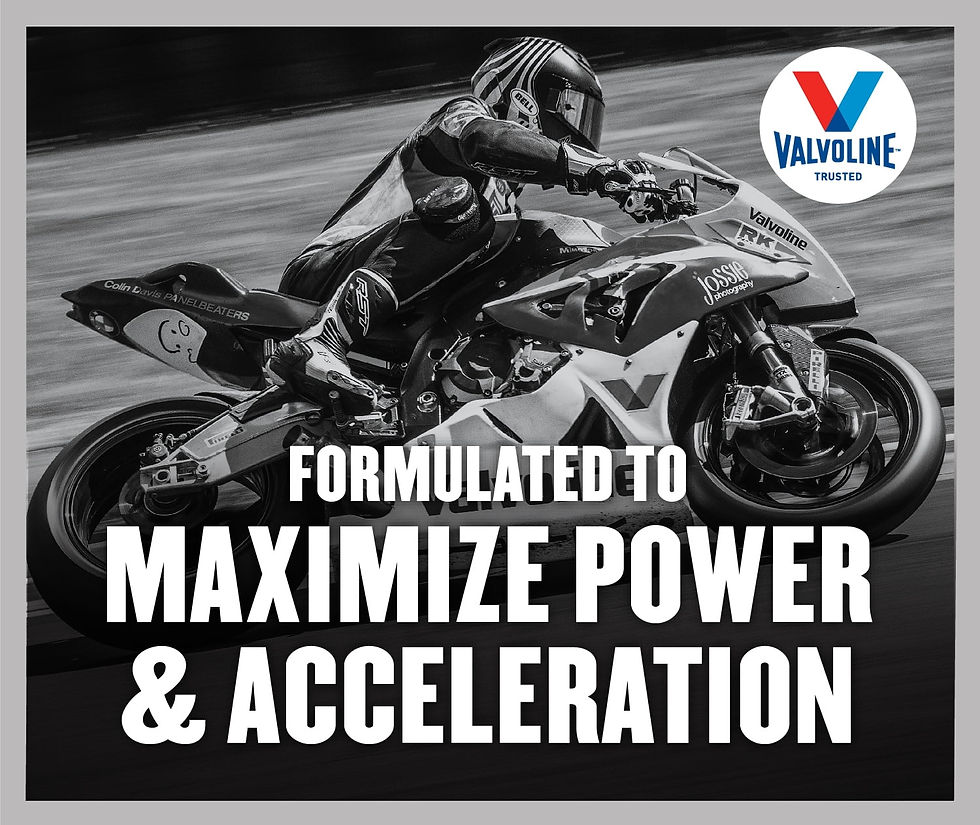 Thumbnail: Valvoline 4-Stroke Motorcycle Full Synthetic 10W-40 Motor Oil 1 QT