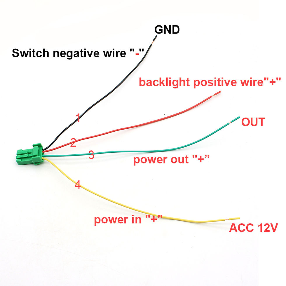 Thumbnail: Car Central Door Lock Unlock Retrofit Switch with Connection Wire Auto Accessori
