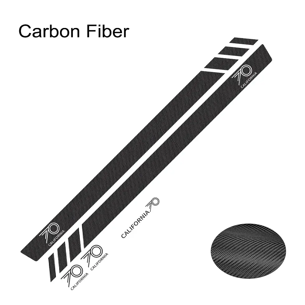 Thumbnail: Car Body Tuning Decor Stickers Side Stripe Decal Auto Exterior Accessories For V