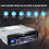 Thumbnail: Alondy Single 1 DIN Car Stereo with CD/DVD Player Bluetooth AM/FM/RDS Radio..