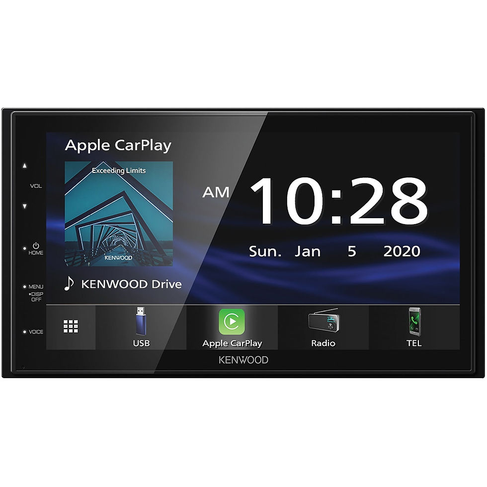 Thumbnail: Kenwood DMX4707S Double-DIN In-Dash 6.8" Multimedia Receiver with Bluetooth..