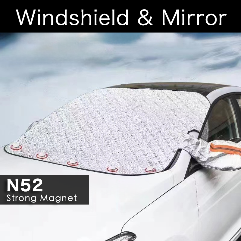 Thumbnail: Car Windshield Snow Shield Cover Protection Front Window Frost Waterproof Shade