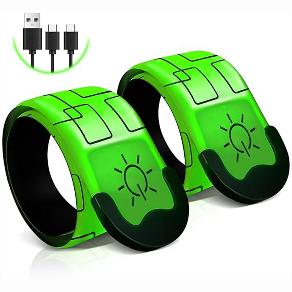 Rechargeable Outdoor Sports Safety Arm Belt Night Running Armband Armband LED Li