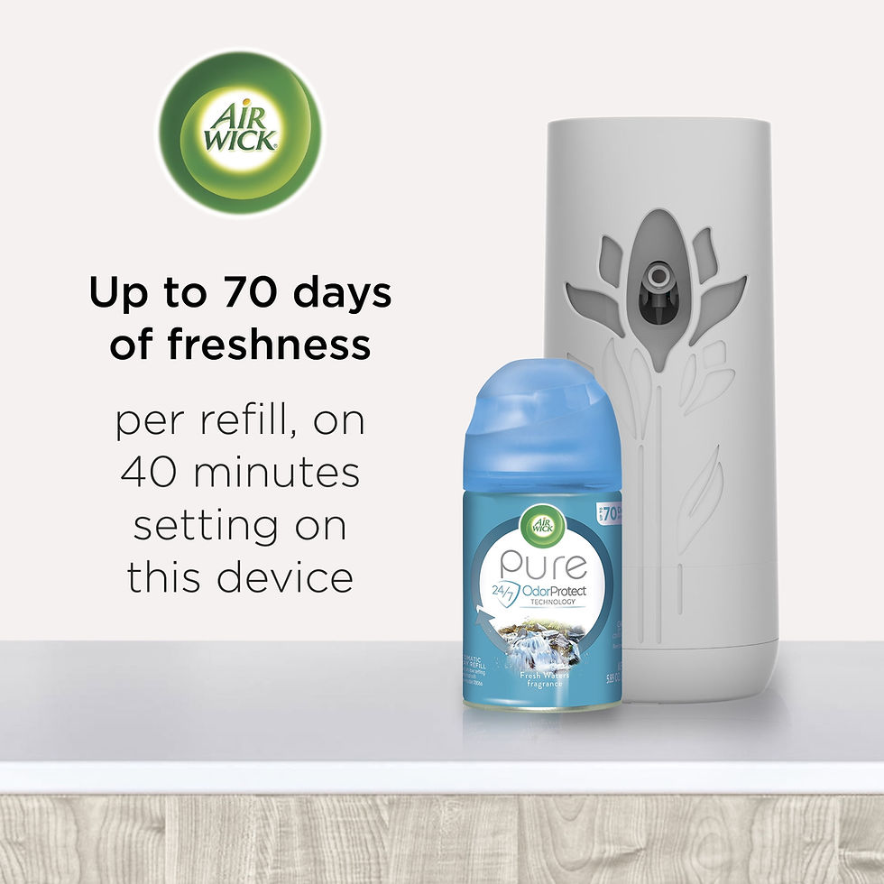Thumbnail: Air Wick Automatic Air Freshener Spray Refill, 2ct, Fresh Waters, Essential..
