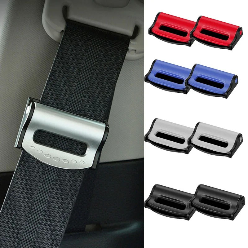 Car Safety Seat Belt Buckle Clip Seatbelt Stopper Adjuster Clip To Relax Shoulde