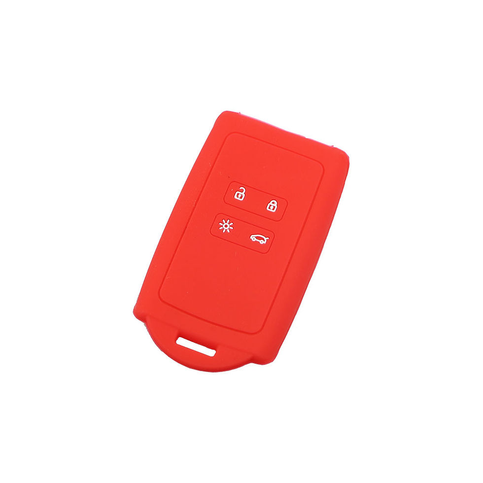 Thumbnail: Silicone Key Cover Case Zoe for Renault Captur Megane Talisman Espace Clio Zoe K