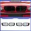 Thumbnail: Car Front Bumper Kidney Hood Grille Racing Grill Black For BMW E46 4-Door Tourin