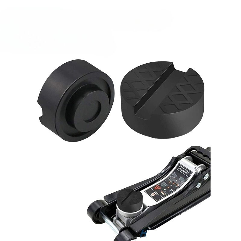 Thumbnail: Car Hydraulic Jack Rubber Pad Universal Frame Protector Anti-slip Elevated Palle