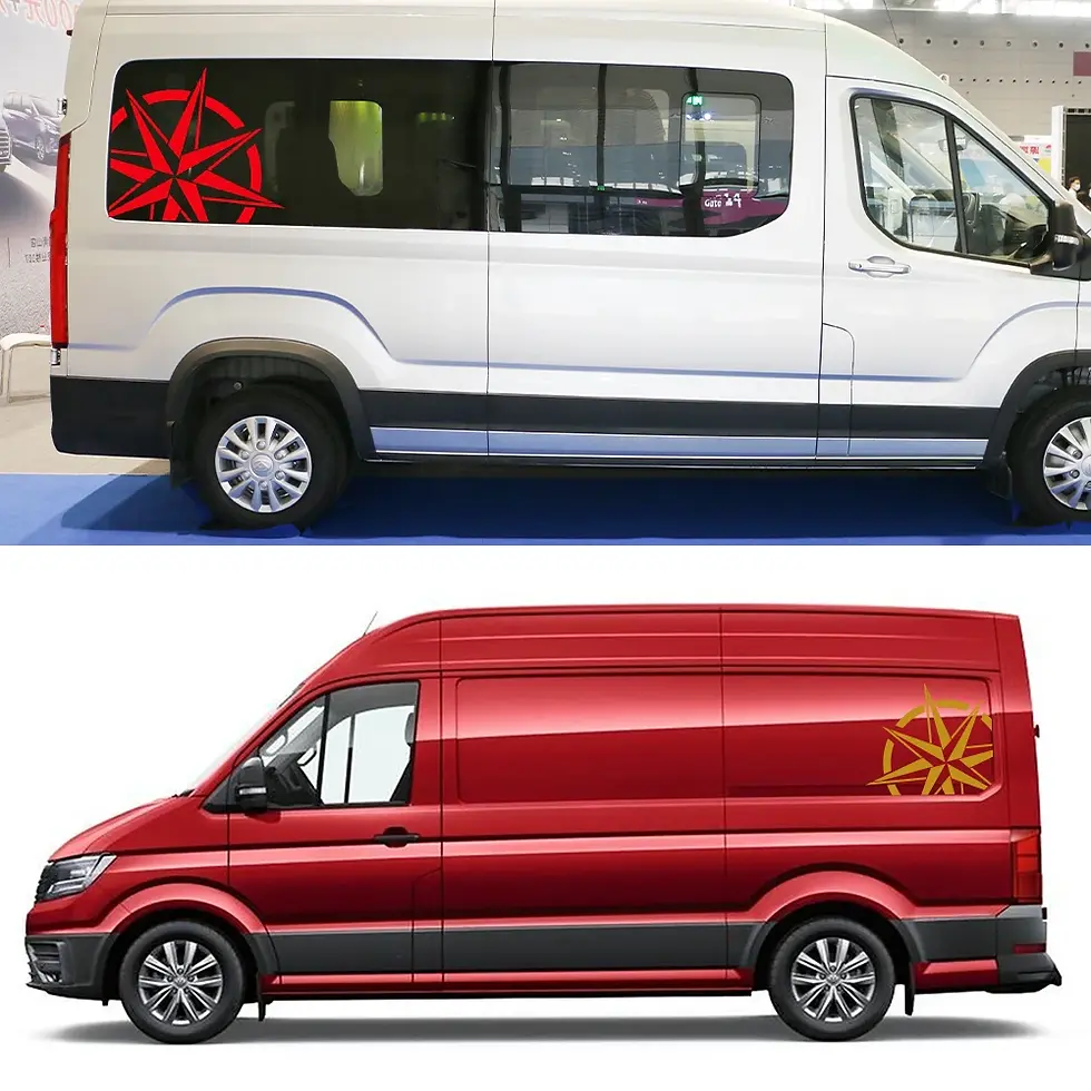 Thumbnail: Car Stickers For Volkswagen VW Crafter Motorhome Custom Advanture Camper Van Gra