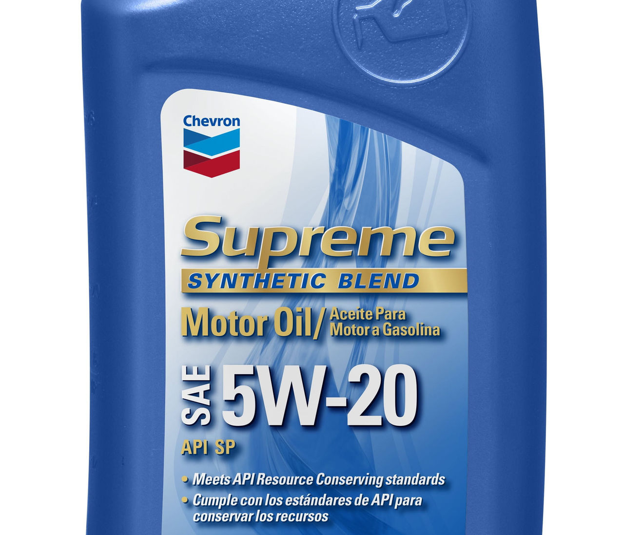 Chevron Supreme Synthetic Blend Motor Oil 5W-20, 1 Quart