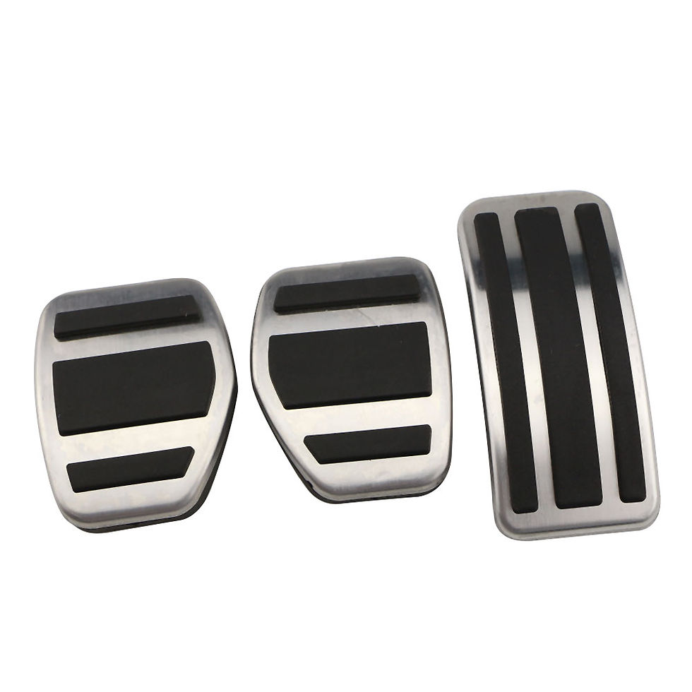 Thumbnail: Stainless Steel Gas Pedal Pad Cover for Peugeot 207 301 307 208 2008 308 408 for
