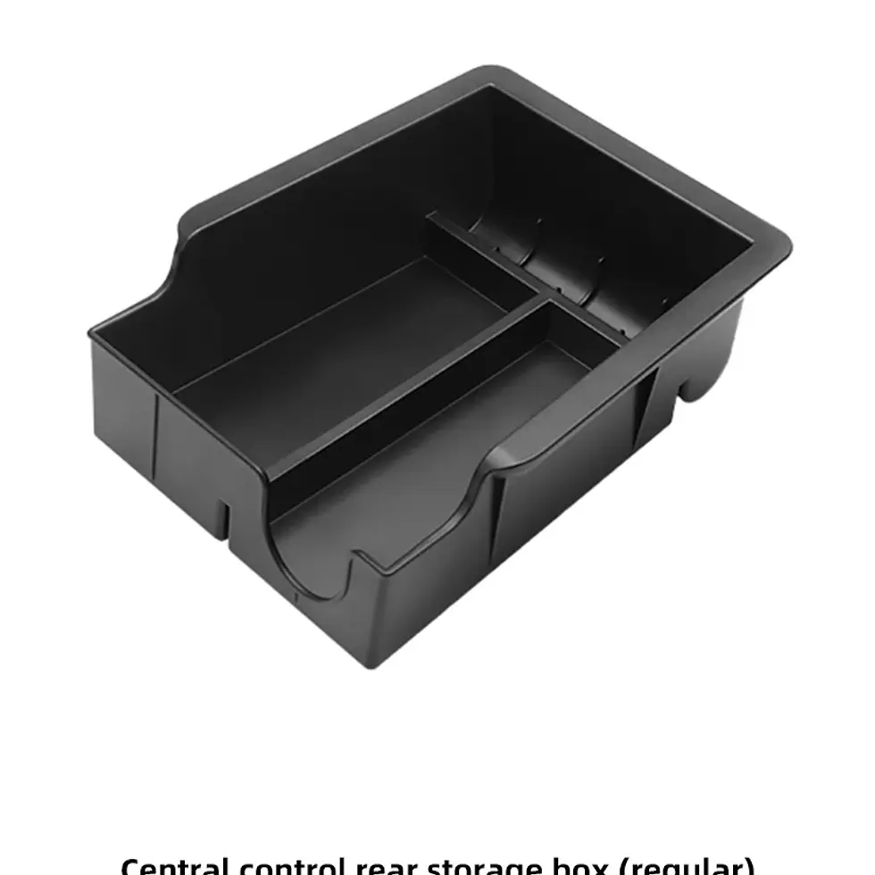 Thumbnail: YZ For Tesla Model 3 Medel Y Storage Box Center Armrest Hidden Box Cup Holder Or