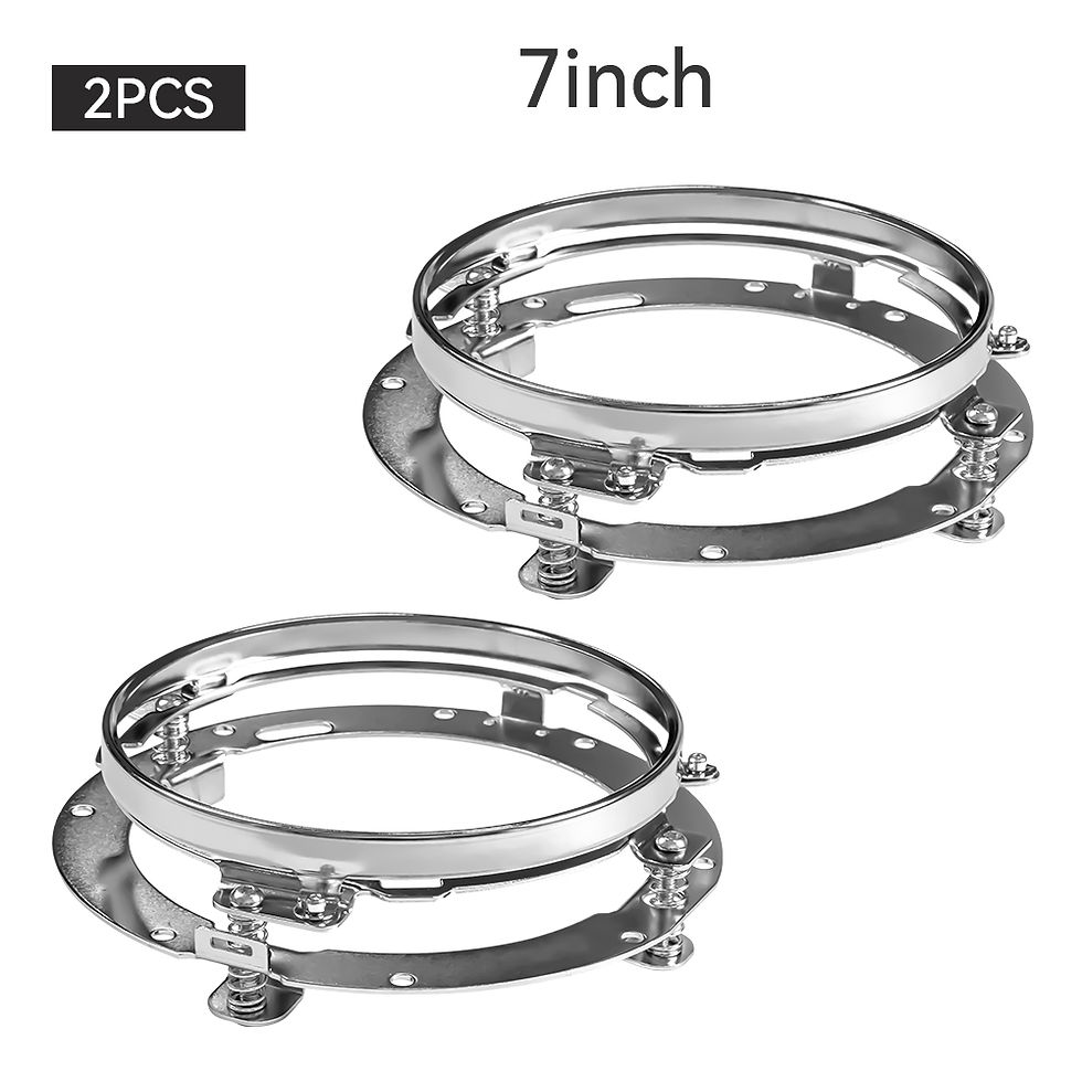 Thumbnail: 7 Inch LED Headlight Mounting Bracket Holder Ring For Harley For Car Wrangler JK