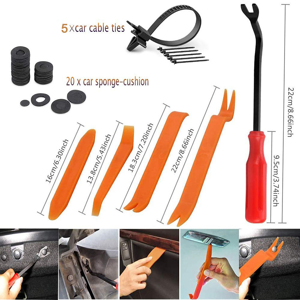 Thumbnail: Auto Fastener Clip Kit Fender Rivet Clips Car Body Push Retainer Pin Rivet Bumpe