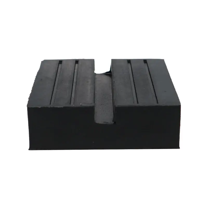 Thumbnail: Car Lift Jack Stand Rubber Pads Square Slotted Frame Rail Floor Jack Guard Adapt