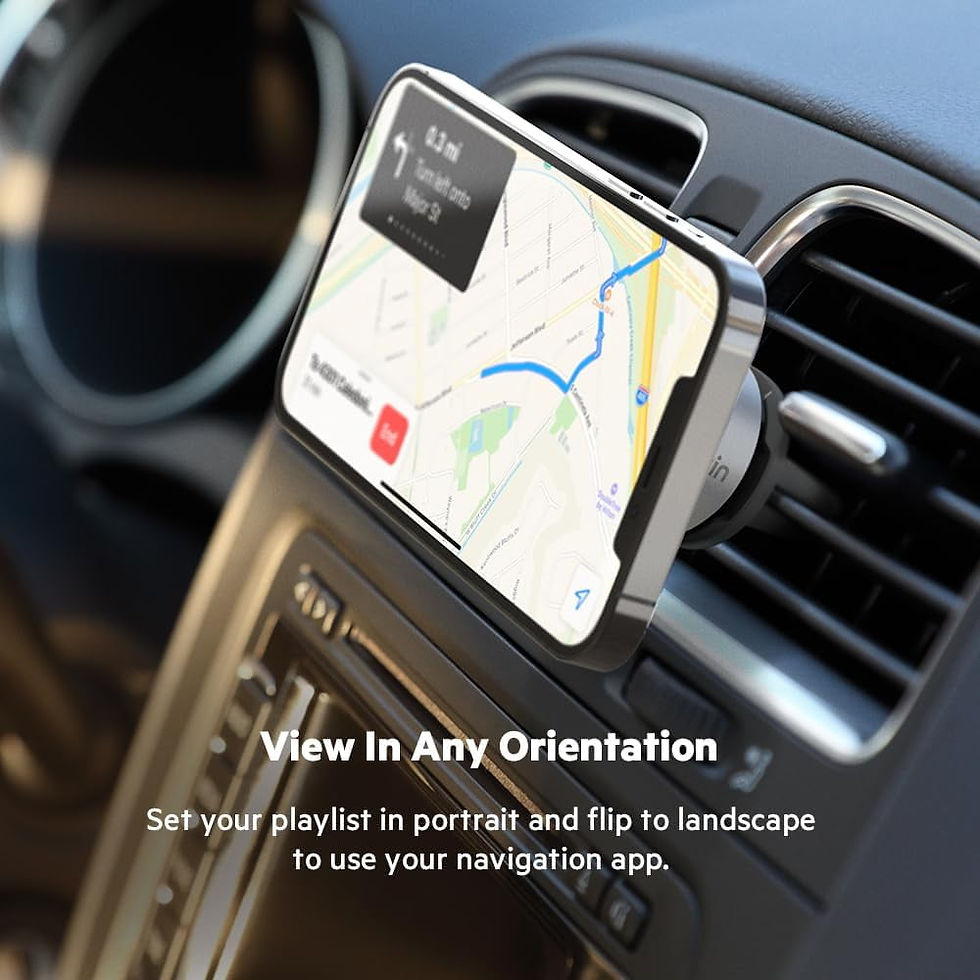 Thumbnail: Belkin MagSafe Vent Mount Pro - MagSafe Phone Mount for Car, Magnetic Phone..