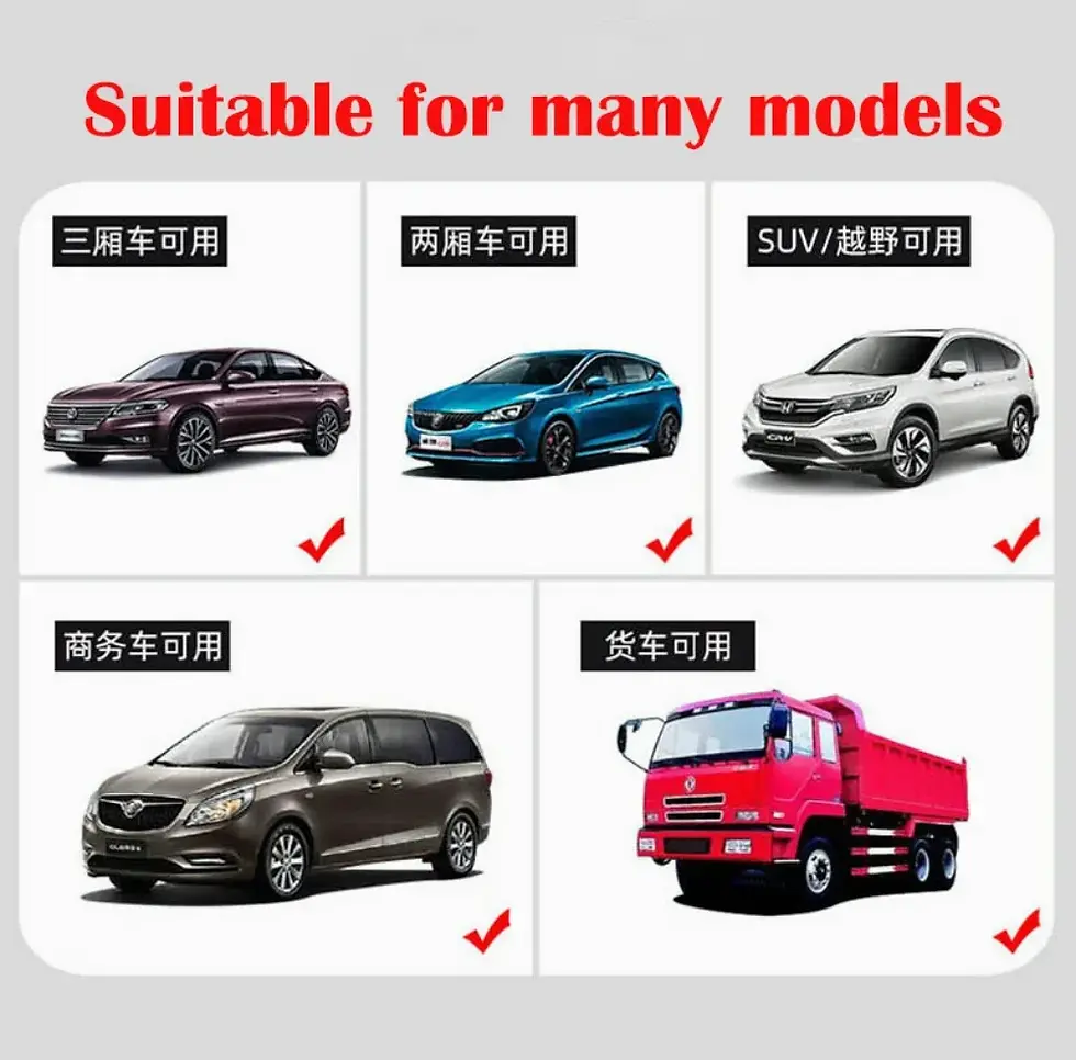 Thumbnail: 2Pcs/Set Car Sun Shade Privacy Curtain Taxi Commercial Vehicle Isolation Partiti
