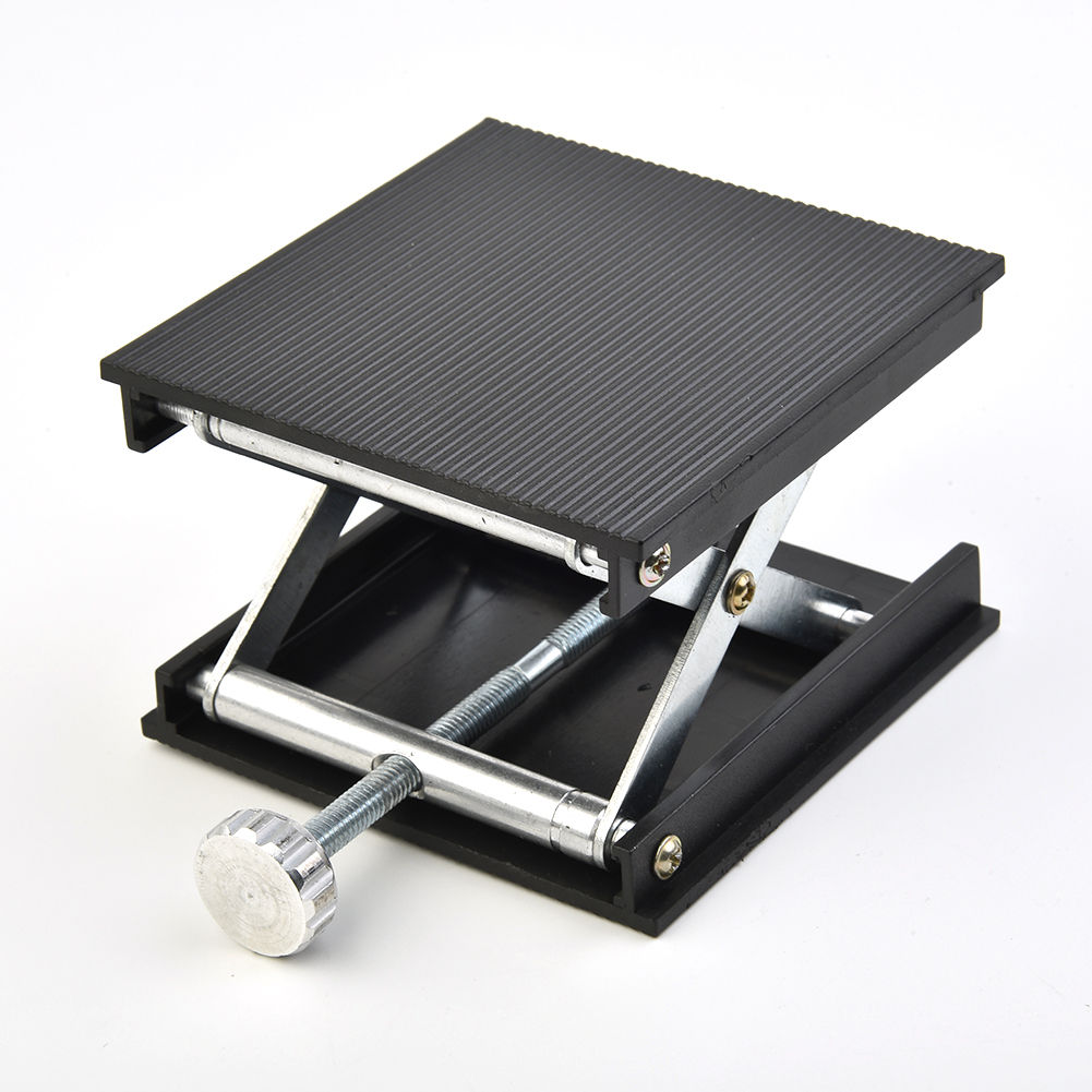 Lift Table Lab Plate Jack Scissor Stand Platform Router Workbench Table Woodwork