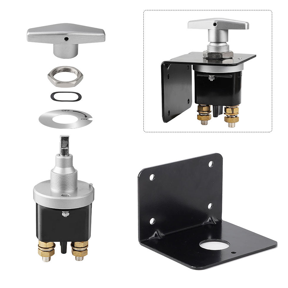Thumbnail: CNSPEED Heavy Duty 12V Battery Circuit Cutter Disconnecter Isolator Battery Kill