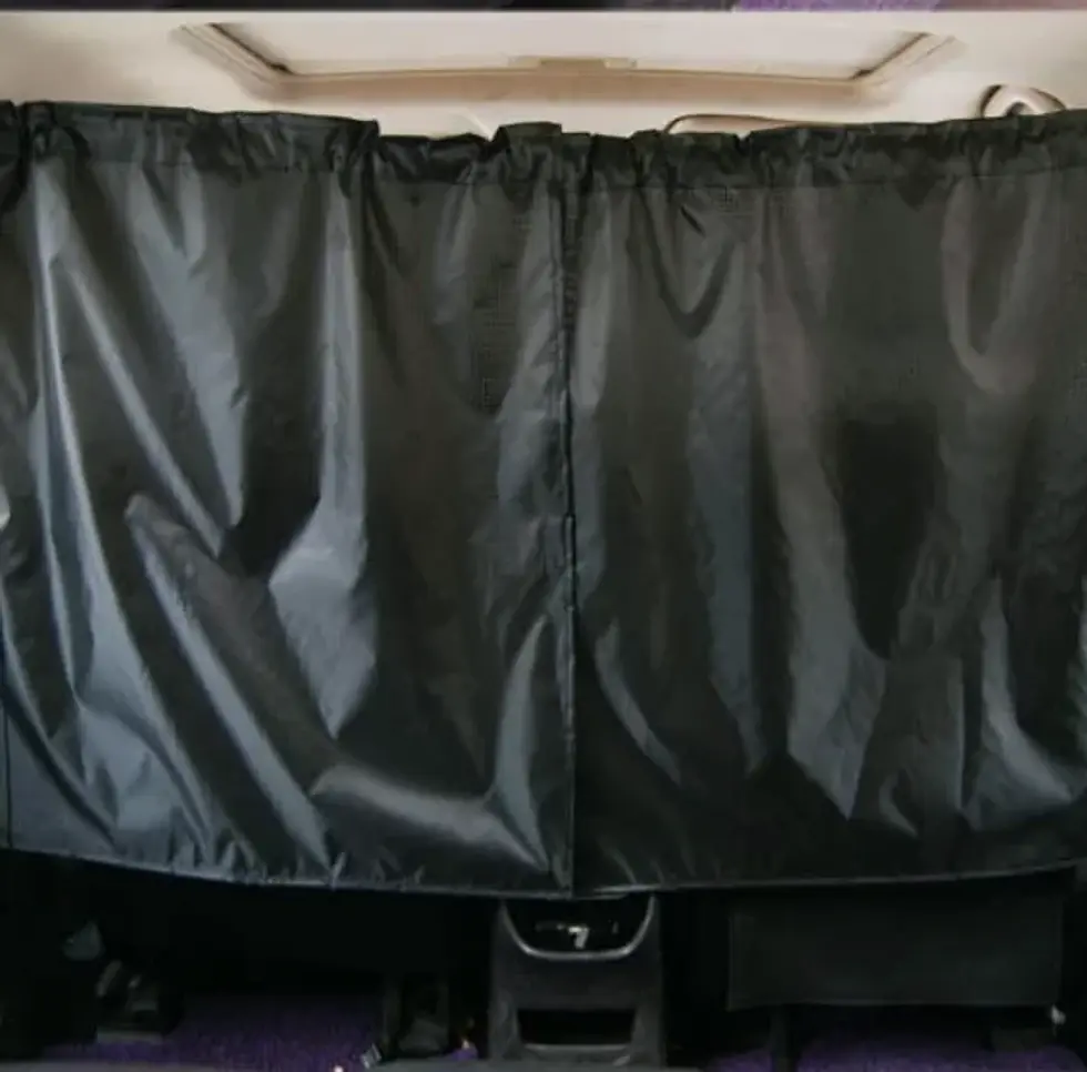 Thumbnail: 2PCS Universal Car Sunshade Privacy Curtain Set for Taxi Business Interior Rear
