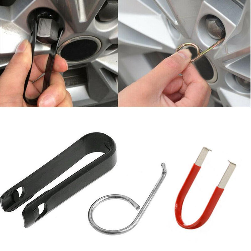 Thumbnail: Wheel Lug Nut Cover Caps Removal Tool Fast Dismantle Car Tire Tool For VW Audi W