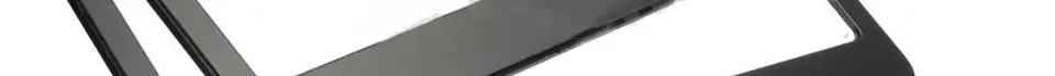 Stainless Universal License Plate Frame Steel Metal Car License Plate Frame Labe