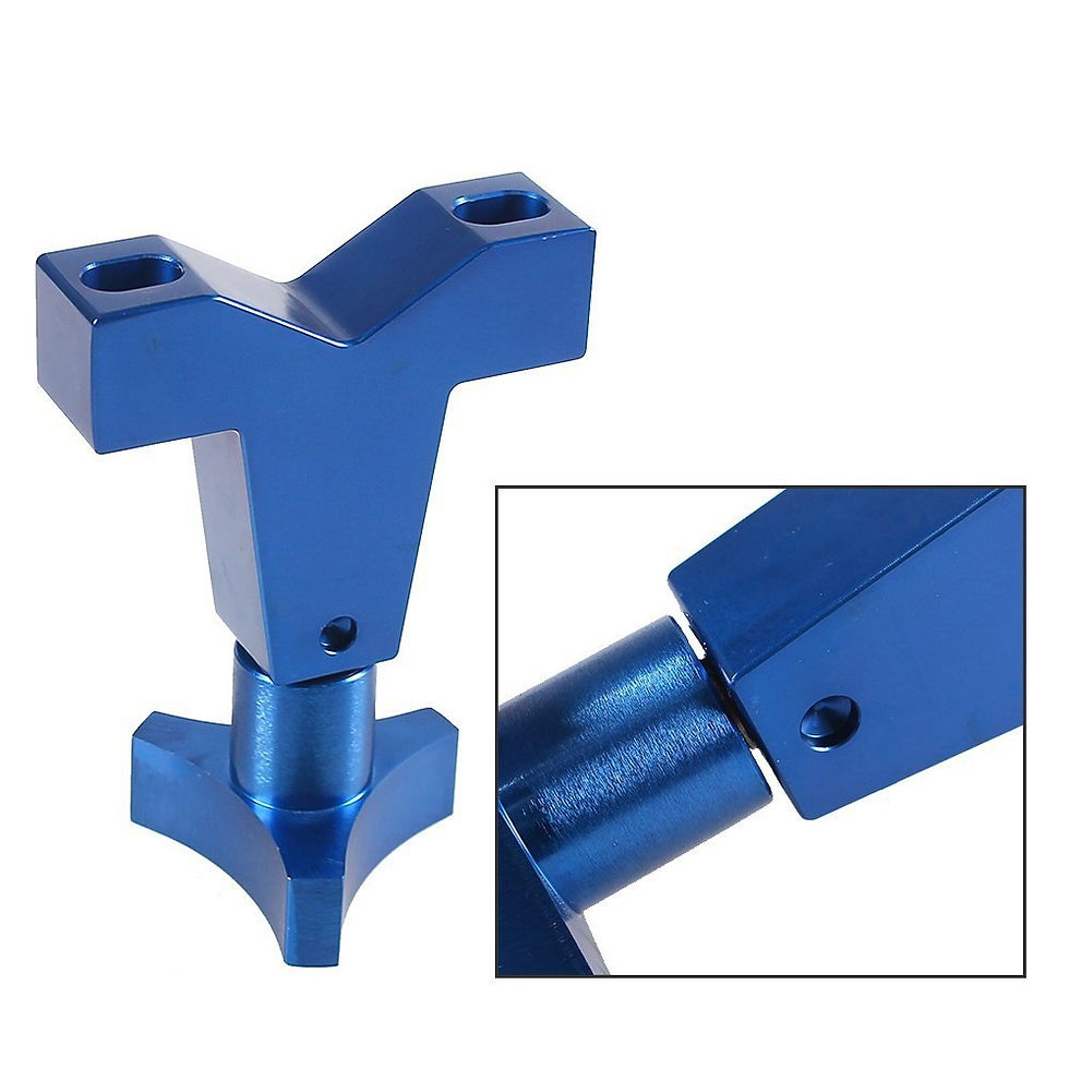 Thumbnail: 2Pcs Universal Mount Front Tube Adjustable Car Jack Tube Mount Bracket 1"-2.5" F