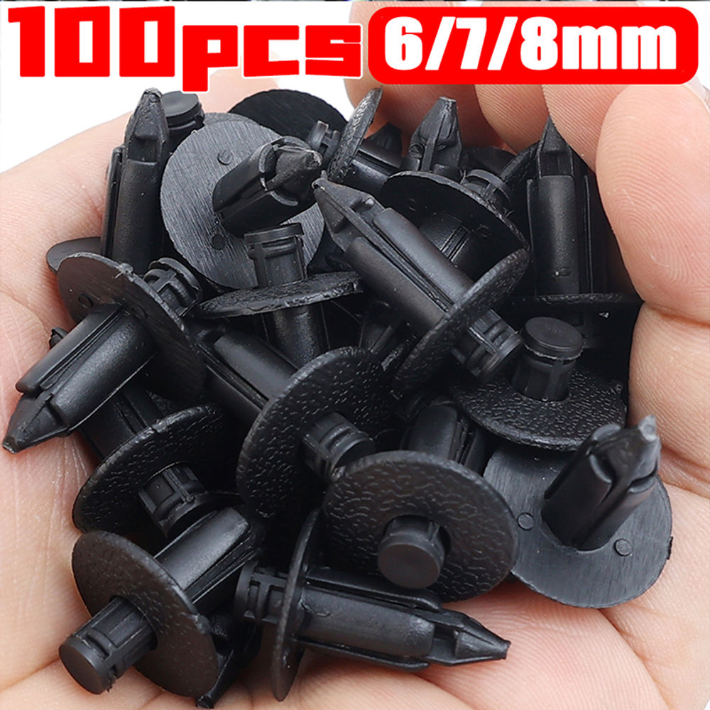 Car Fairing Decorative Panel Fasteners 6/7/8mm Auto Motorcycle Engine Cover Defl
